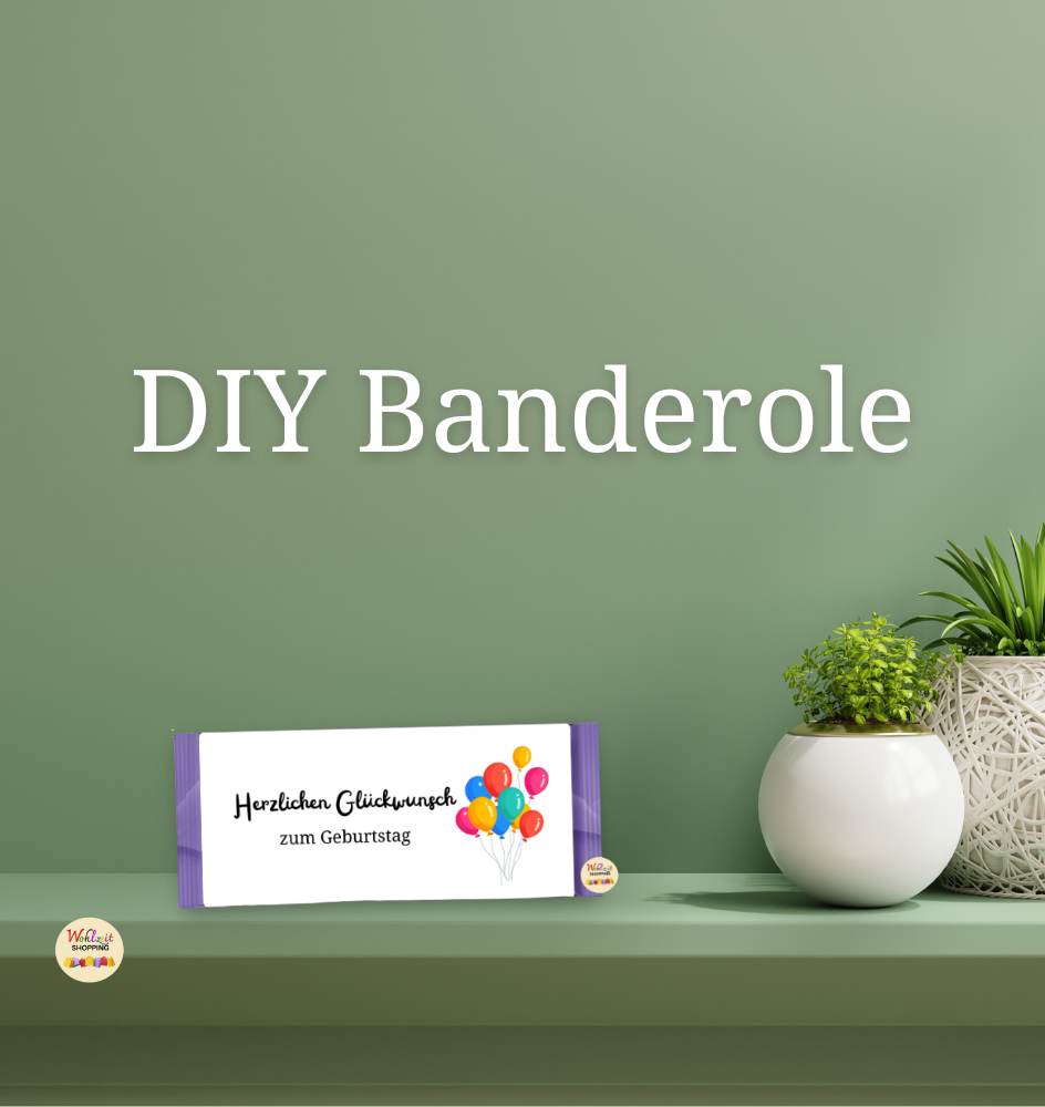 Banderole zum Ausdrucken