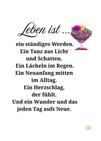 Ein Tanz aus Licht und Schatten.