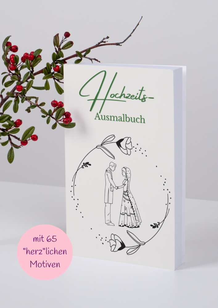 Hochzeitsausmalbuch