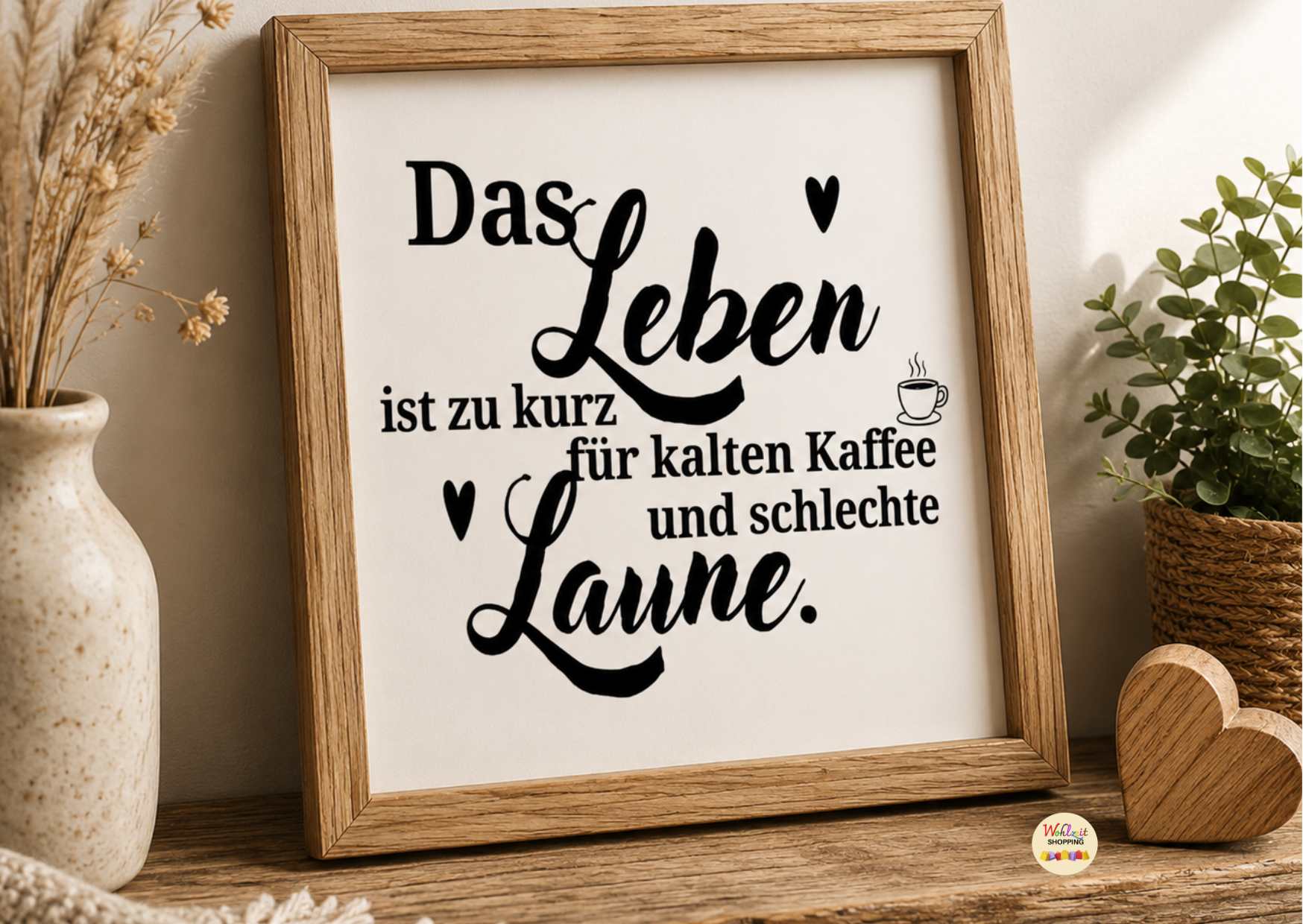 Beispiel Vorlage - Rahmen mit Schriftzug