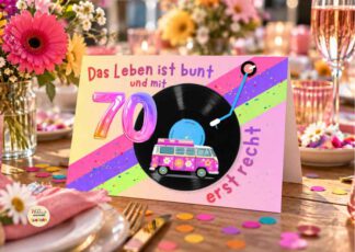 Geburtstagskarte - Anwendungsbeispiel