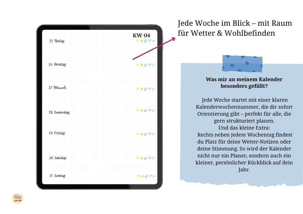 Digitaler Kalender 2027 – Bild 3