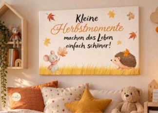 Beispielbild - Kinderzimmer Leinwand