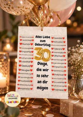 30 Dinge, die wir