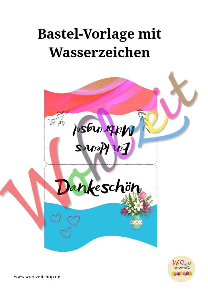 Geschenktüten-Vorlagen zum Ausdrucken | DIY Geschenkverpackung – Bild 3