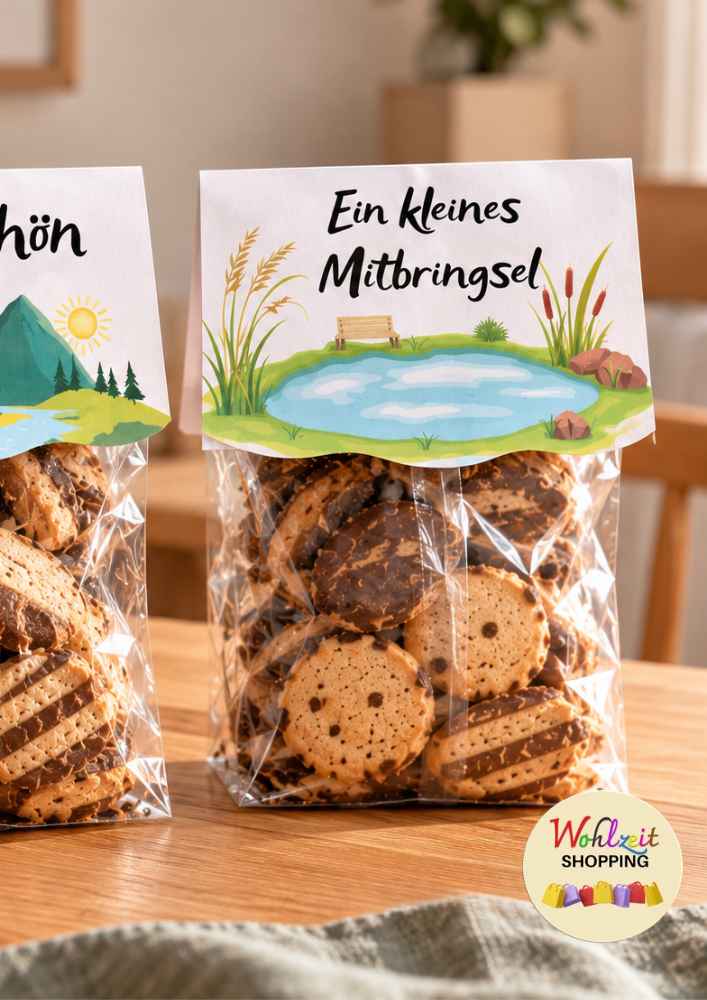 Geschenktüten-Vorlagen zum Ausdrucken | DIY Geschenkverpackung – Bild 6